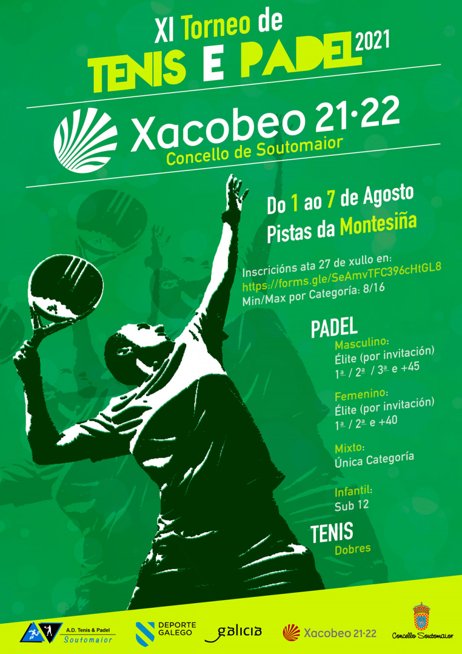 XI Torneo Tenis e Pádel Concello de Soutomaior Xacobeo 21-22