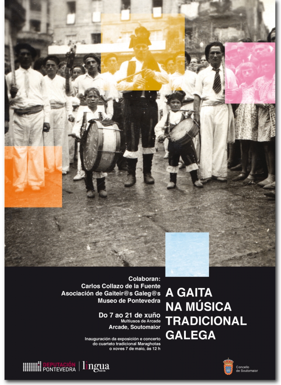 Exposición no Multiusos: “A gaita na música tradicional galega”