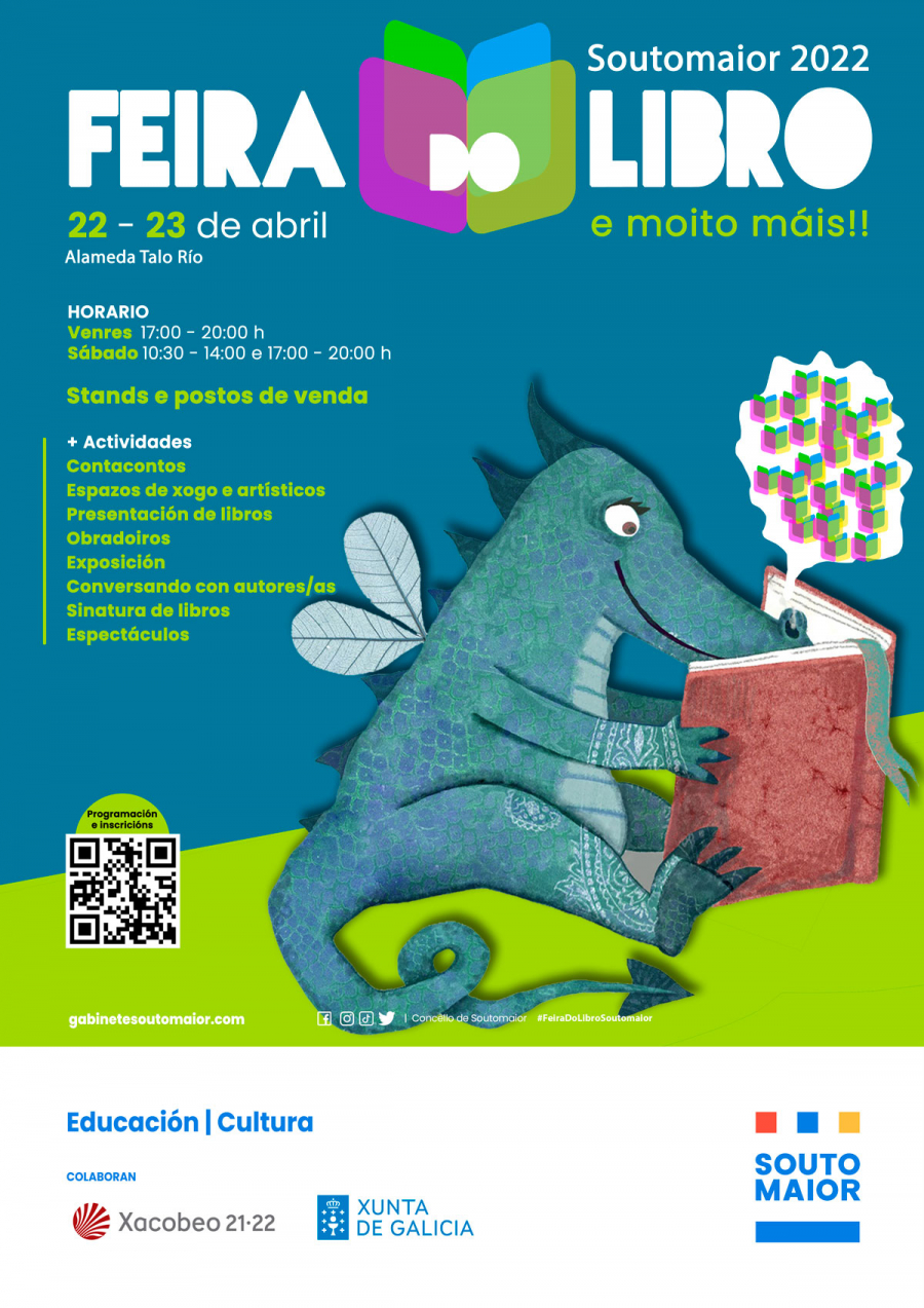 Soutomaior celebrará a súa propia Feira do Libro os días 22 e 23 de abril!
