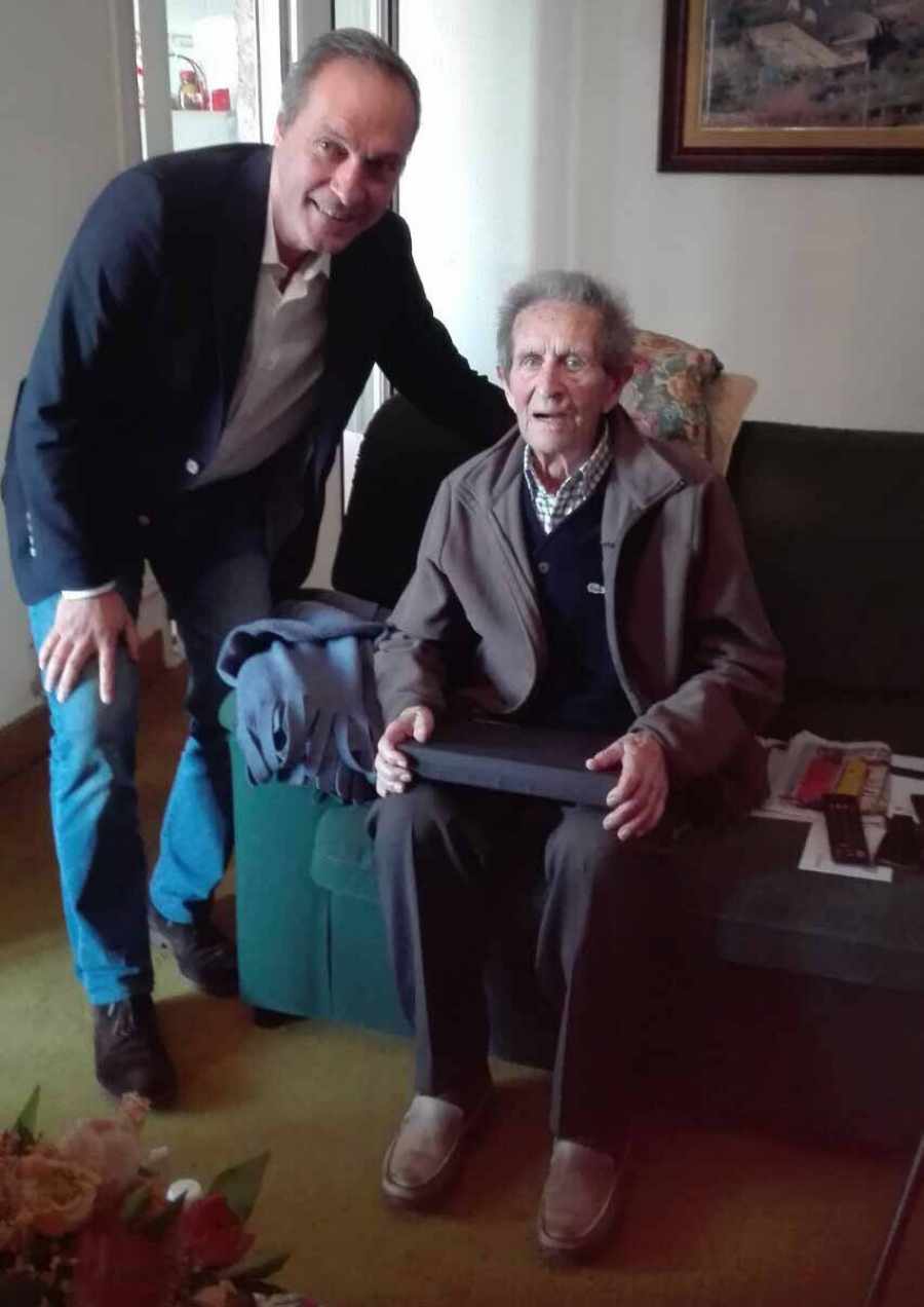 Manuel Seoane Lorenzo cumpre 100 anos